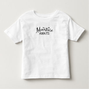 T-shirt Pour Les Tous Petits Aventure Attend