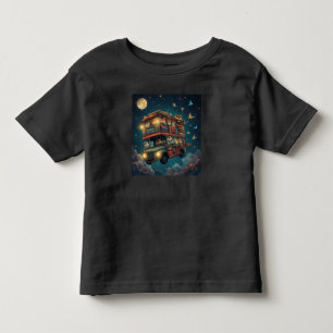 T-shirt Pour Les Tous Petits Aventure du bus de livre magique