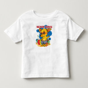 T-shirt Pour Les Tous Petits Aventures balnéaires : Plage d'été pour enfants