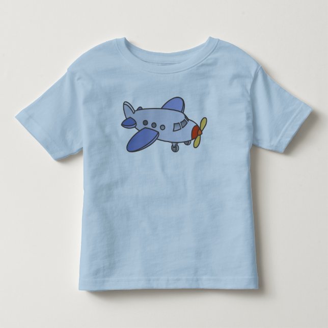 T-shirt Pour Les Tous Petits Avion volant en altitude (Devant)