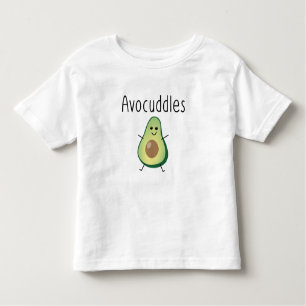 T-shirt Pour Les Tous Petits Avocuddle Toddler Ruffle Tee