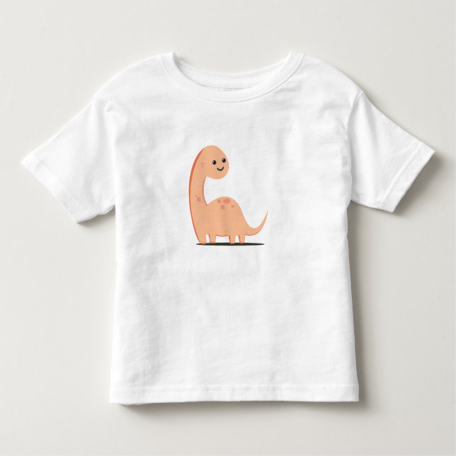 T-shirt Pour Les Tous Petits Baby Dino (Devant)