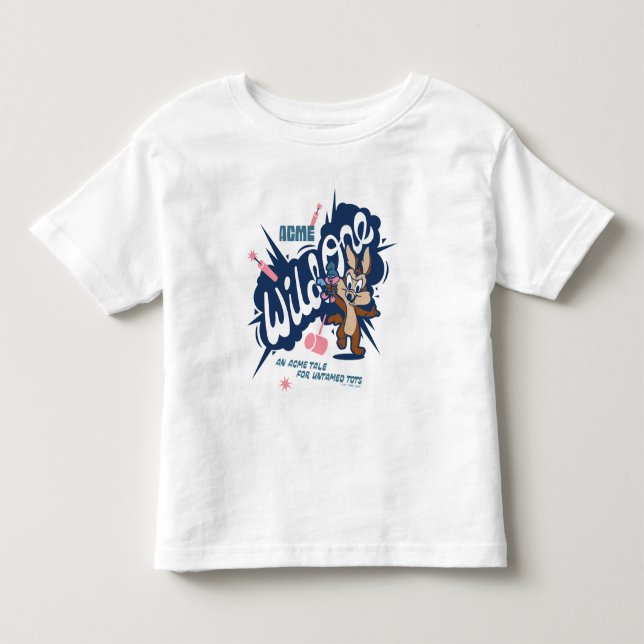 T-shirt Pour Les Tous Petits Baby WILE E. COYOTE™ - Wild One (Devant)