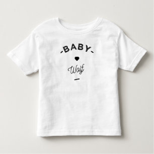 T-shirt Pour Les Tous Petits Baby wolf