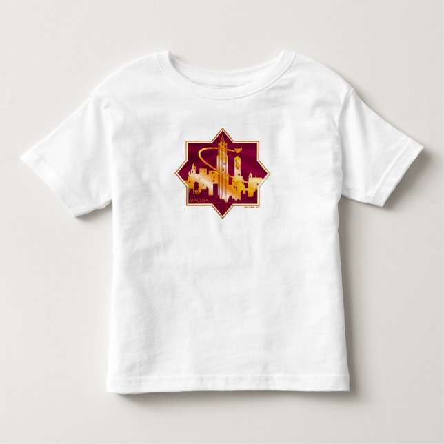 T-shirt Pour Les Tous Petits Badge graphique MACUSA™ (Devant)