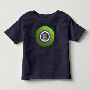 T-shirt Pour Les Tous Petits Bague verte personnelle avec photo personnalisée
