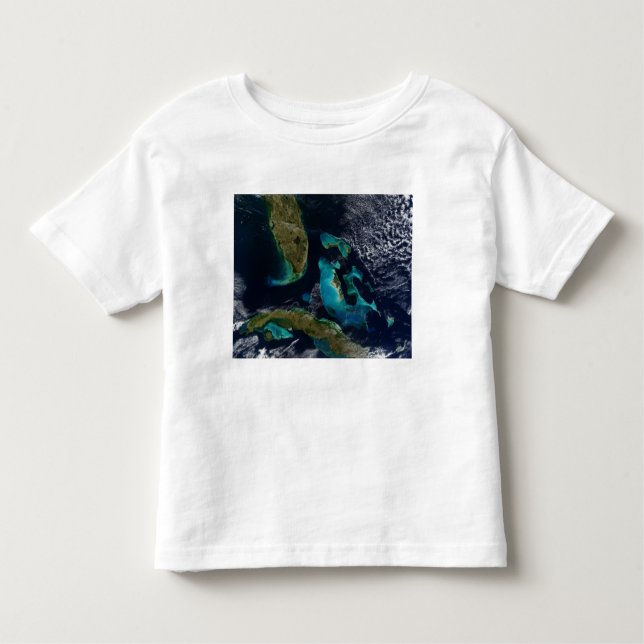 T-shirt Pour Les Tous Petits Bahamas, Floride et Cuba (Devant)