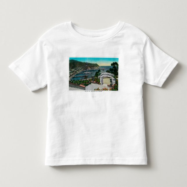 T-shirt Pour Les Tous Petits Baie d'Avalon des jardins de Wrigley's (Devant)