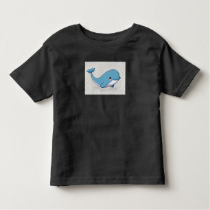 T-shirt Pour Les Tous Petits Baleine mignonne