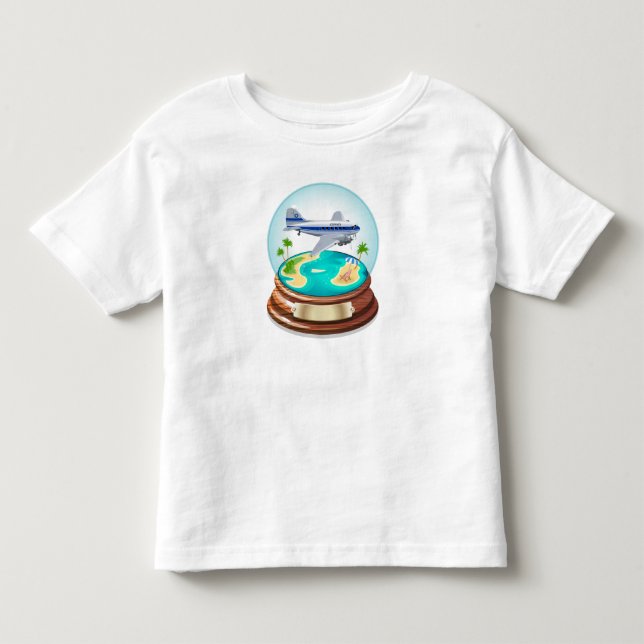 T-shirt Pour Les Tous Petits Balle de cristal d'été (Devant)