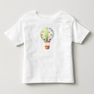 T-shirt Pour Les Tous Petits Ballons à air chaud jouant