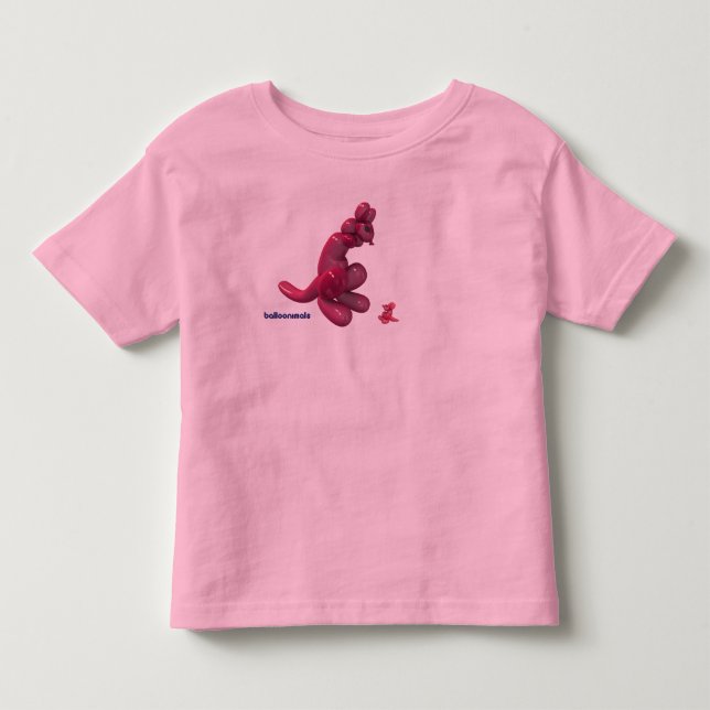 T-shirt Pour Les Tous Petits Balloonimals plein d'entrain et Sammy les (Devant)