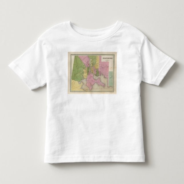 T-shirt Pour Les Tous Petits Baltimore 3 (Devant)