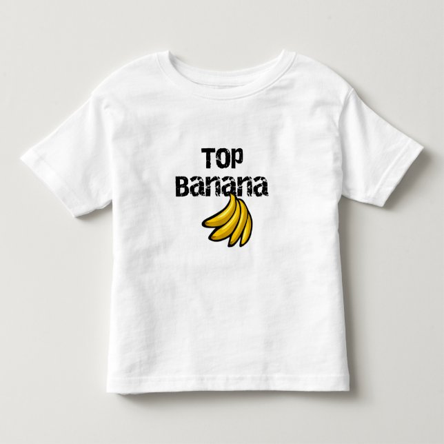 T-shirt Pour Les Tous Petits Banane supérieure (Devant)