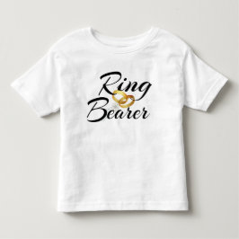 T-shirt Pour Les Tous Petits Bandes Mariages de porte-anneau