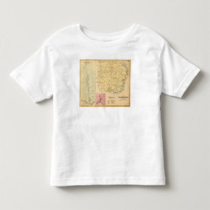 T-shirt Pour Les Tous Petits Banlieue noire de cerisier