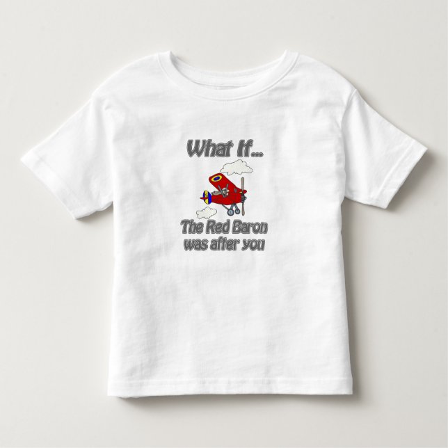 T-shirt Pour Les Tous Petits Baron rouge (Devant)