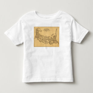 T-shirt Pour Les Tous Petits Bataille de fort Henry - carte panoramique 2 de