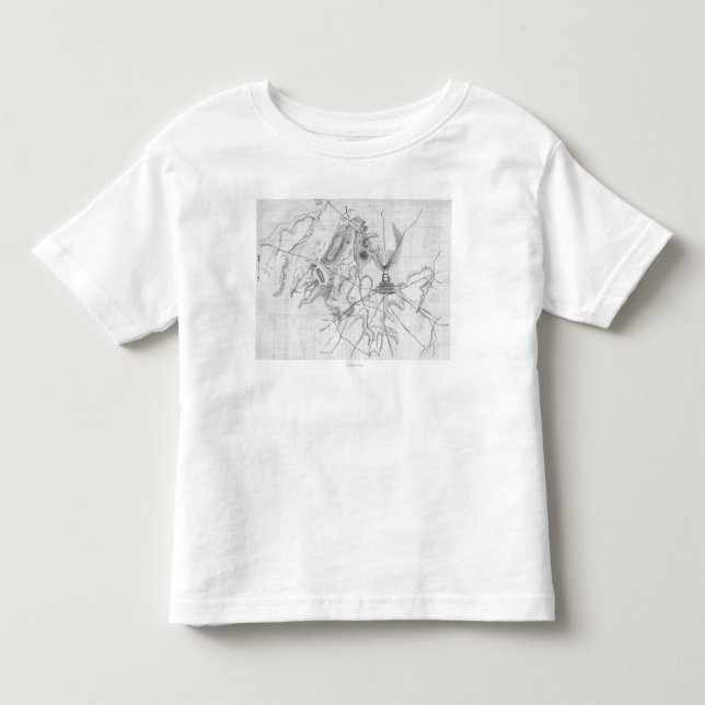 T-shirt Pour Les Tous Petits Bataille de Gettysburg 13 (Devant)