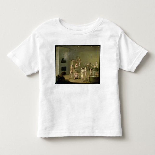 T-shirt Pour Les Tous Petits Bath russe, 1825 (Devant)