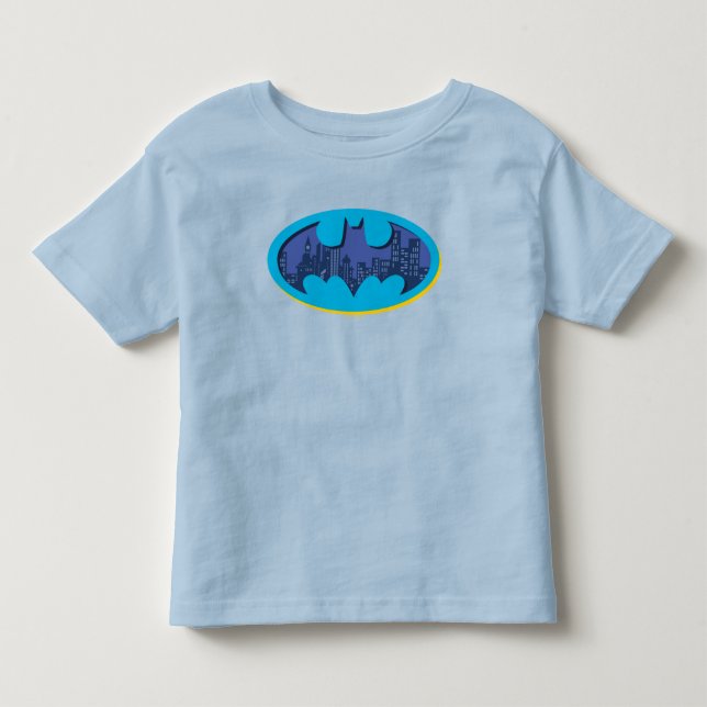 T-shirt Pour Les Tous Petits Batman | Symbole de la ville d'Arkham (Devant)