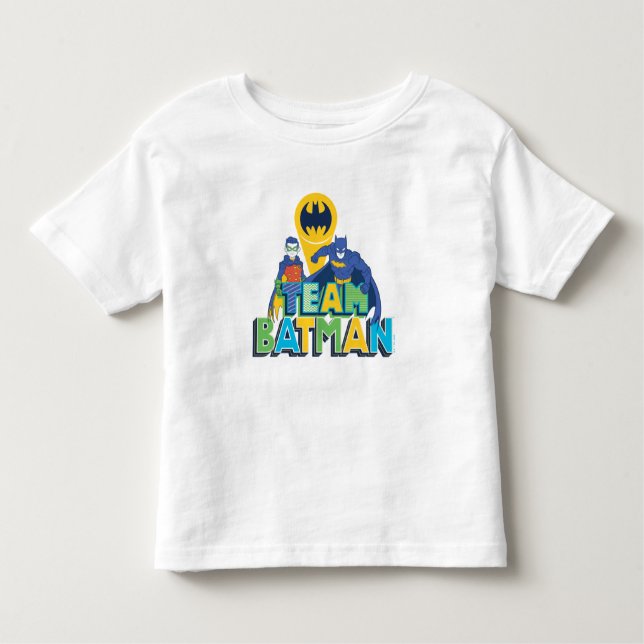 T-shirt Pour Les Tous Petits Batman | Team Batman (Devant)