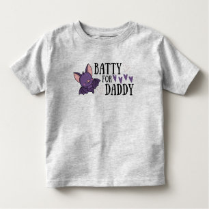 T-SHIRT POUR LES TOUS PETITS BATTY POUR DADDY