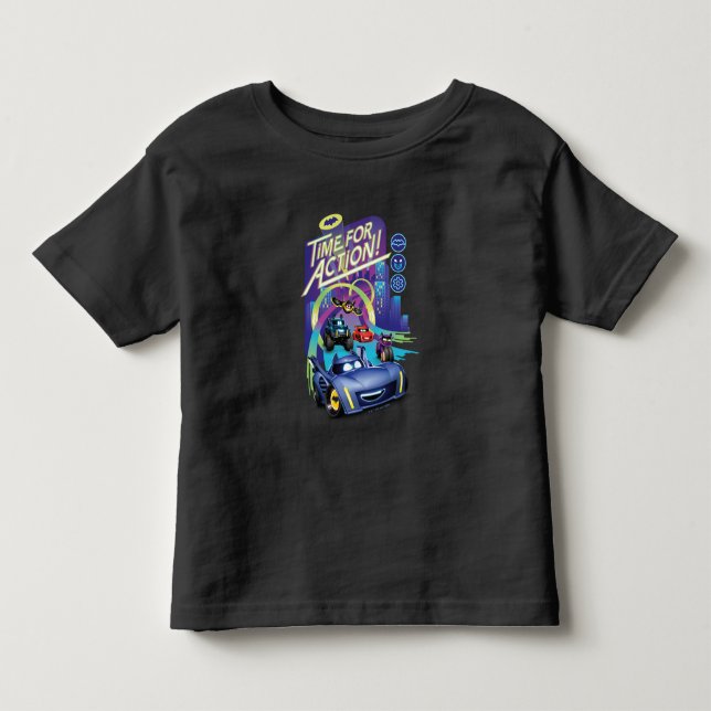 T-shirt Pour Les Tous Petits Batwheel™ - Il est temps d'agir (Devant)