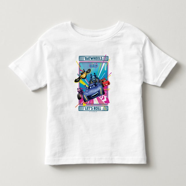 T-shirt Pour Les Tous Petits Batwheel™ - Roulons (Devant)