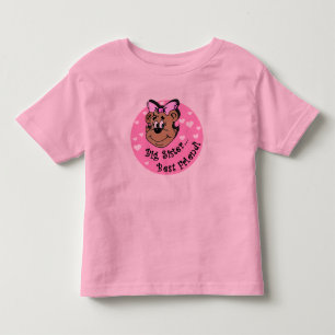 T-shirt Pour Les Tous Petits Bear Big Sister Best Friend
