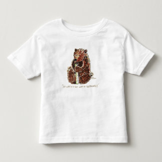 T-shirt Pour Les Tous Petits Bear Contemplates Hibernation