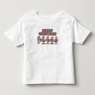 T-shirt Pour Les Tous Petits Beary Merry Christmas Kids Shirt