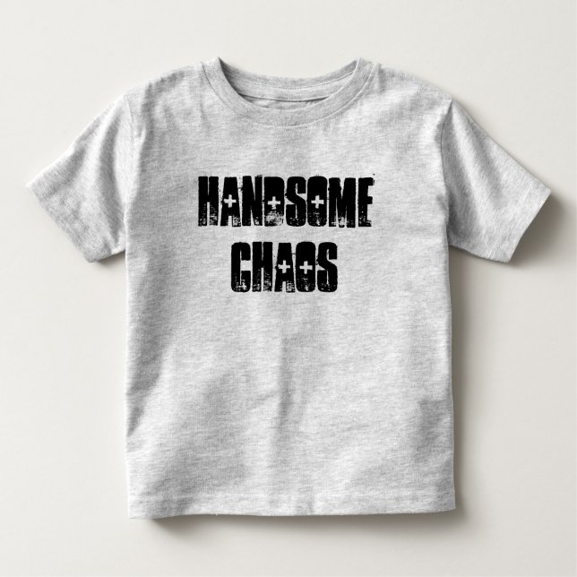 T-shirt Pour Les Tous Petits Beau Chaos (Devant)