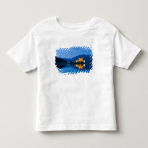 T-shirt Pour Les Tous Petits Beau château d'Eileen Donan dans l'ouest de Dorni