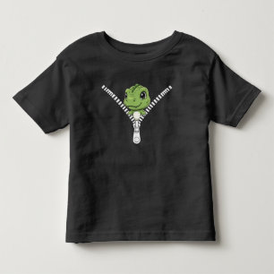 T-shirt Pour Les Tous Petits Bébé dinosaure mignon Coup d'oeil