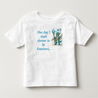 T-shirt Pour Les Tous Petits Bébé Dragon effrayant
