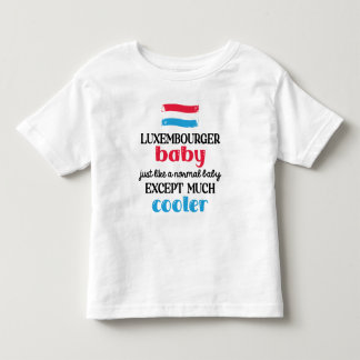 T-shirt Pour Les Tous Petits Bébé luxembourgeois, beaucoup Glacière mignon