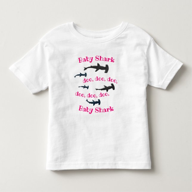 T-shirt Pour Les Tous Petits Bébé Requin (Devant)