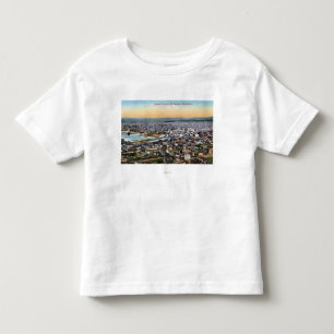 T-shirt Pour Les Tous Petits Bellingham, Washington - antenne de ville
