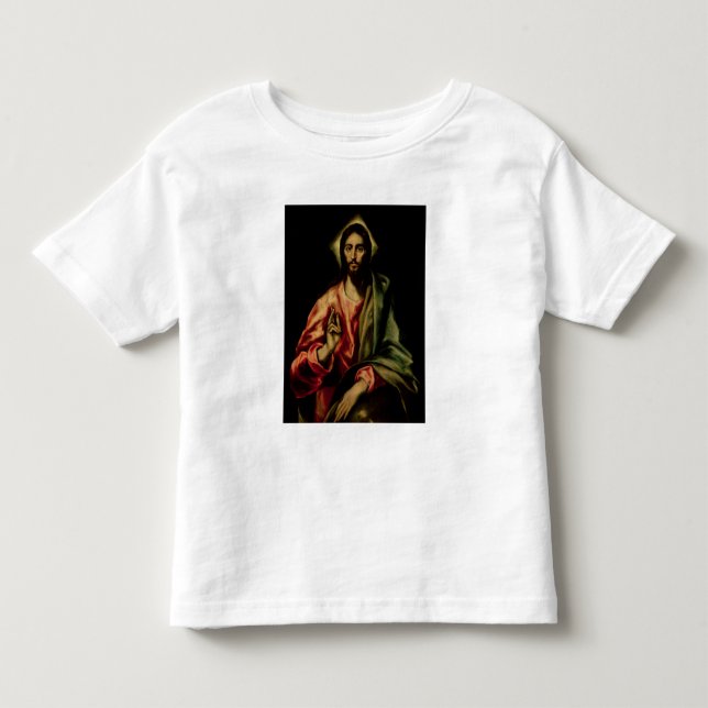 T-shirt Pour Les Tous Petits Bénédiction du Christ (Devant)