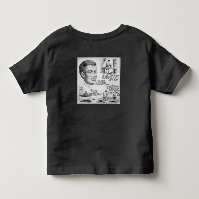 T-shirt Pour Les Tous Petits Benjamin Banneker : Black Scientist & Revolutionar (Dos)