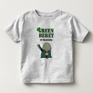 T-shirt Pour Les Tous Petits Béret vert dans la formation