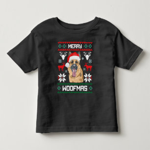 T-shirt Pour Les Tous Petits Berger allemand Merry Woofmas Sweatshirt Noël