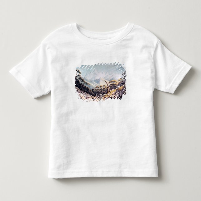 T-shirt Pour Les Tous Petits Bergers népalais en Himalaya, 1826 (Devant)