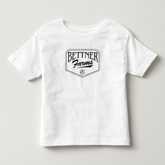 T-shirt Pour Les Tous Petits Bettner Fermes Badge Design Tiger Tiger (Devant)