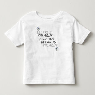 T-shirt Pour Les Tous Petits Biélorussie Fleur nationale de maïs