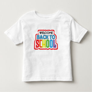 T-shirt Pour Les Tous Petits Bienvenue à l'école
