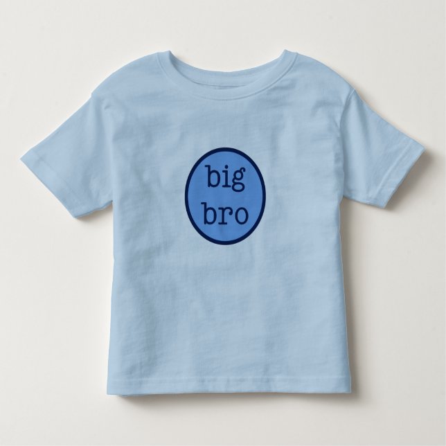 T-shirt Pour Les Tous Petits Big Bro Ringer (Devant)