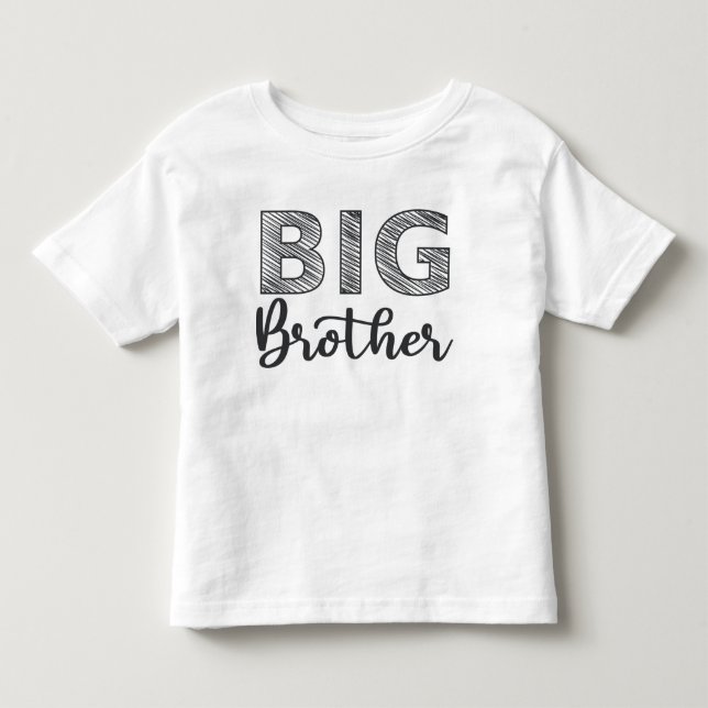 T-shirt Pour Les Tous Petits Big Brother (Devant)