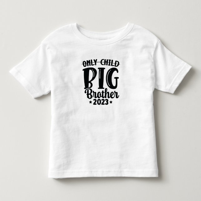 T-shirt Pour Les Tous Petits Big Brother 2023 (Devant)